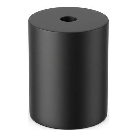 Houten E27-fitting — Zwart