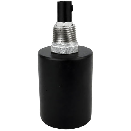 E27-lamphouderset van zwart hout op fitting 1/2'' (15x21mm) met buitendraad van gegalvaniseerd gietijzer