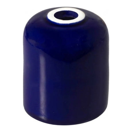 E27-fitting van keramiek — Blauw