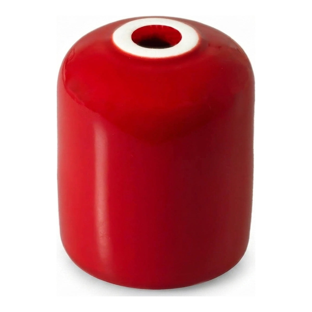 E27-fitting van keramiek — Rood