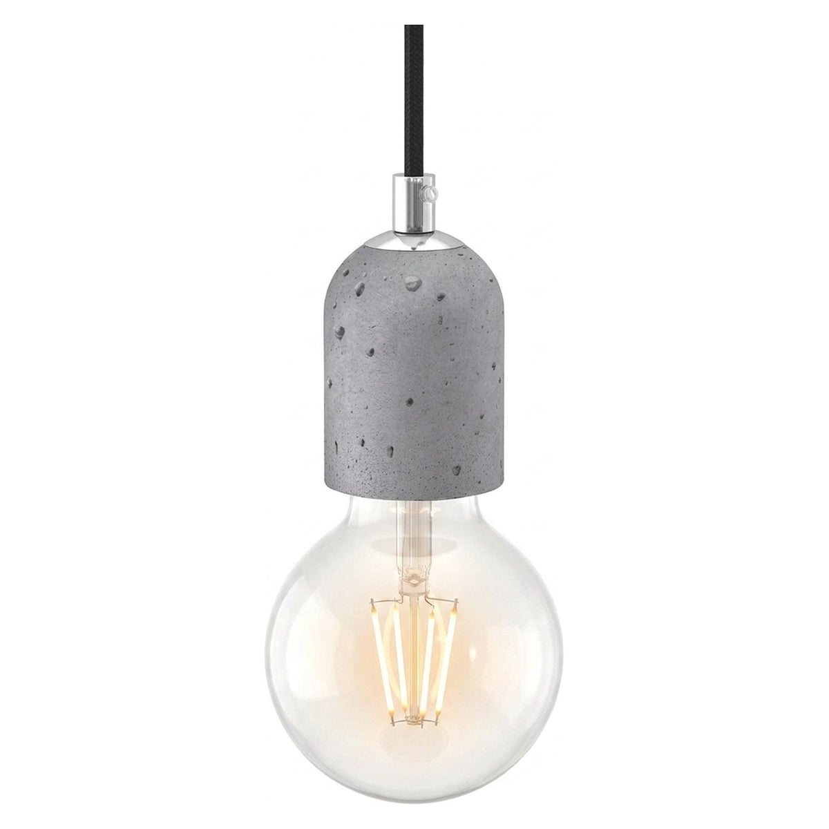 E27-fitting van cement — Licht cement