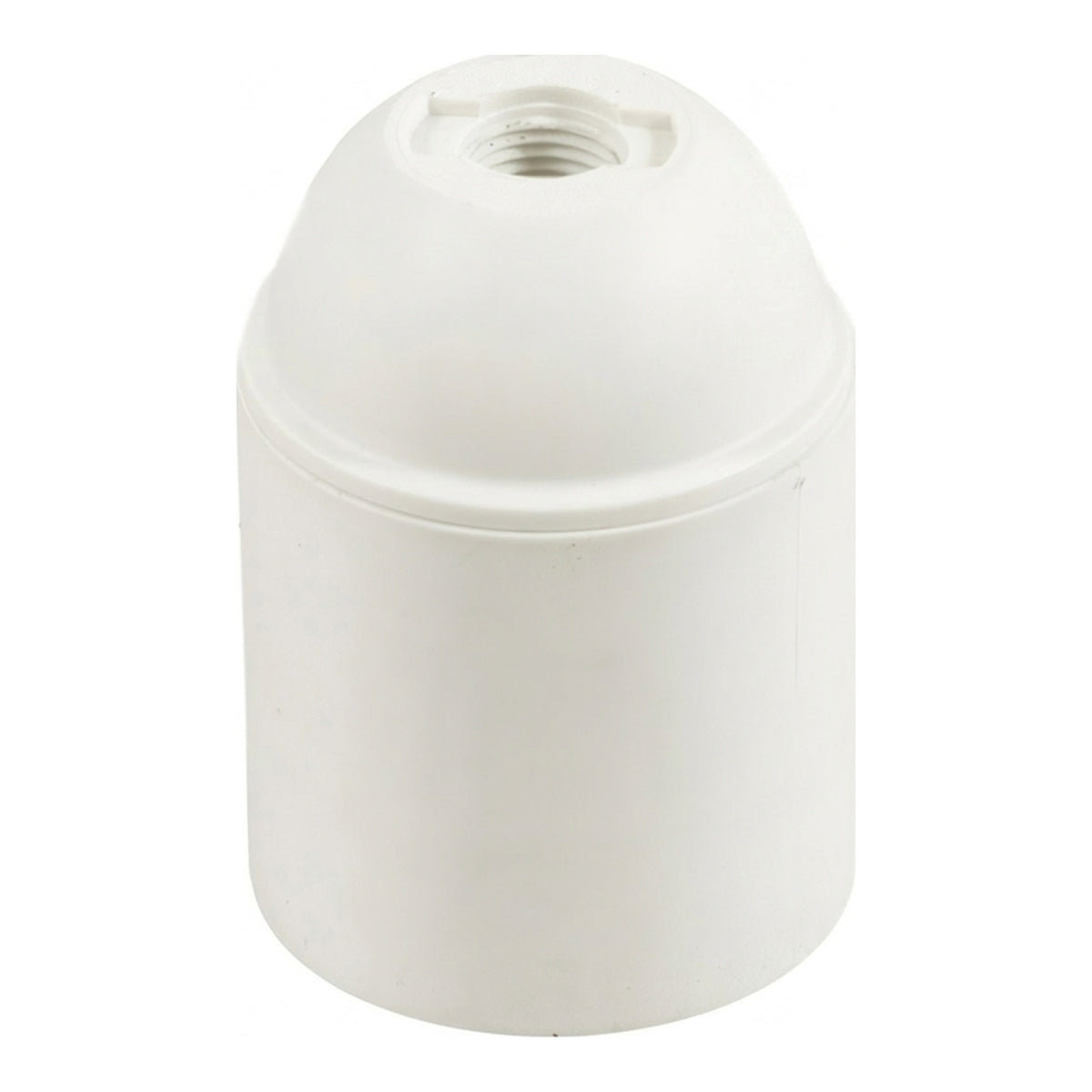E27-fitting van thermoplast — Wit