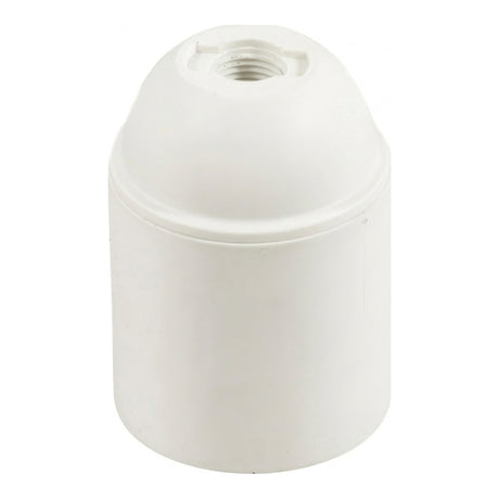 E27-fitting van thermoplast — Wit
