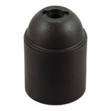 E27-fitting van thermoplast — Zwart