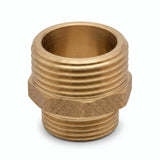 Verloopnippel van messing - productfoto op witte achtergrond 4