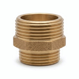 Verloopnippel van messing - productfoto op witte achtergrond 8