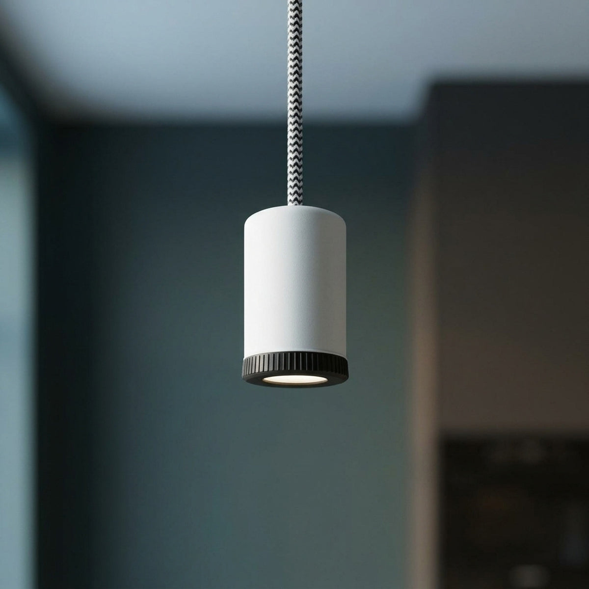 Mini LED-spot van metaal Mini GU10 — Mat wit