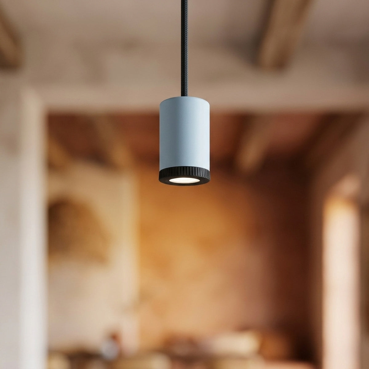 Mini LED-spot van metaal Mini GU10 — Hemelsblauw