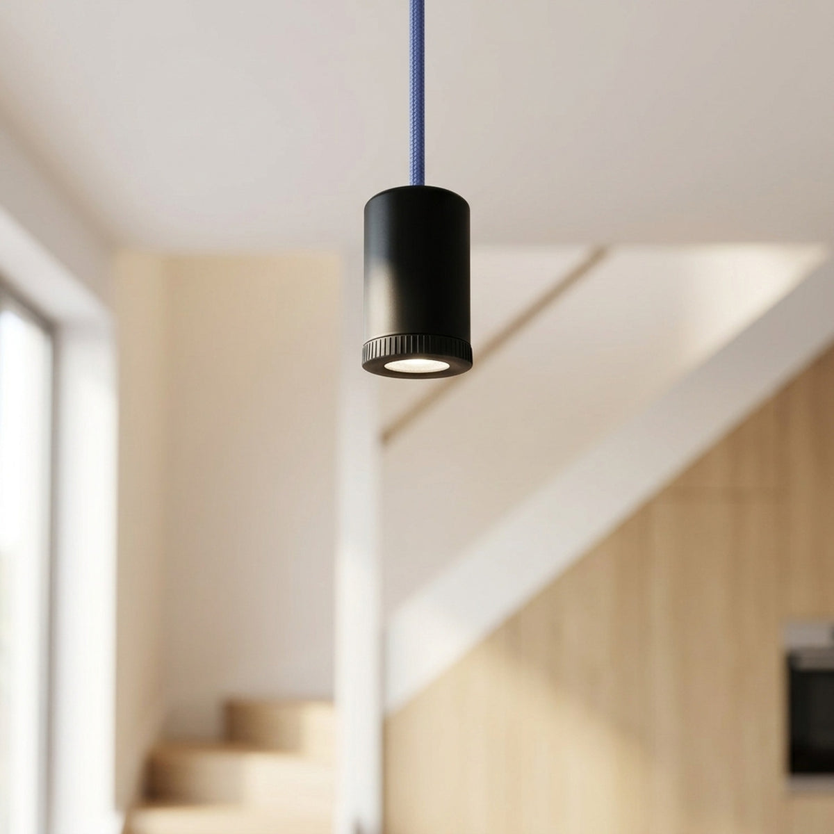 Mini LED-spot van metaal Mini GU10 — Zwart