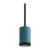 Mini LED-spot van metaal Mini GU10 — Petrolblauw