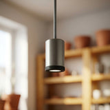 Mini LED-spot van metaal Mini GU10 — Satijn titanium