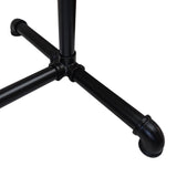 détail pied sur portant industriel