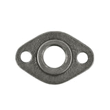 Zwart ovaal draaiplateau