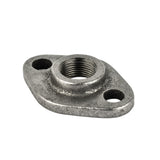 Zwart ovaal draaiplateau