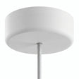 Siliconen plafondkap voor buiten IP65, Ø 125 mm — Wit