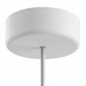 Siliconen plafondkap voor buiten IP65, Ø 125 mm — Wit