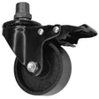 roulette 75mm avec adaptateur plomberie 1/2" ou 3/4"