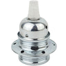 zilver ring E27 met schroefdraad
