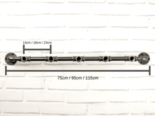 rack 5 crochets en fonte dimensions