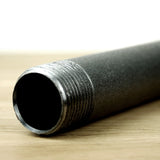 maatwerk zwarte stalen buis met schroefdraad 26x34mm 26/34mm 1'' (duim)