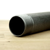maatwerk zwarte stalen buis met schroefdraad 33x42mm 33/42mm 1''1/4 (duim)